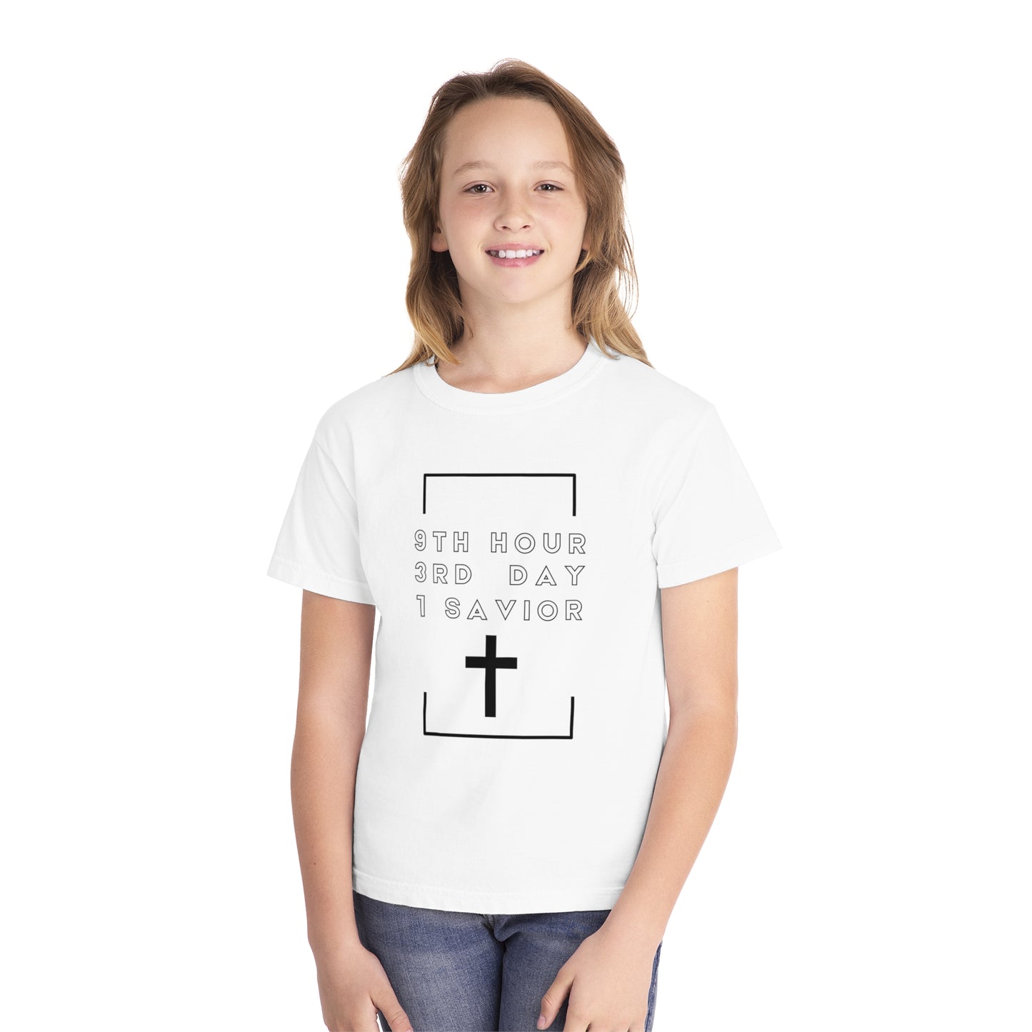 Youth 931 Christian Black Letters