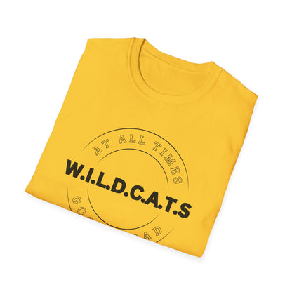 Wildcats Christian Black Letters & Picture