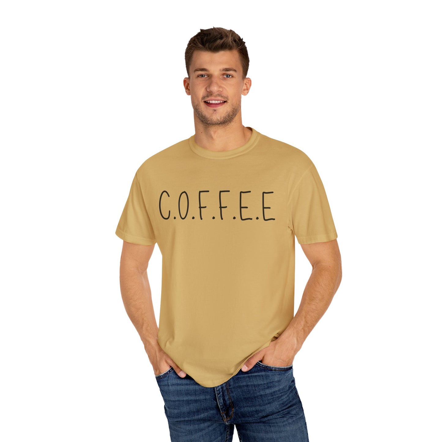 Specialty Adult Coffee Christian Blue Words & Men Image