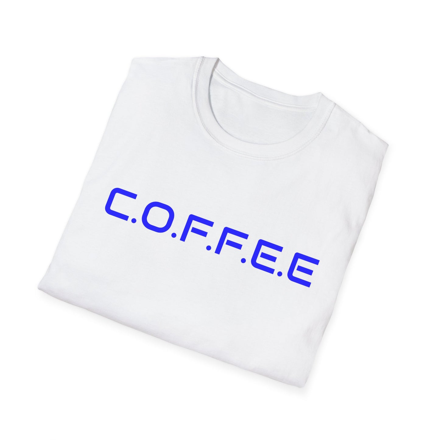 Adult Coffee Christian Blue Words Only