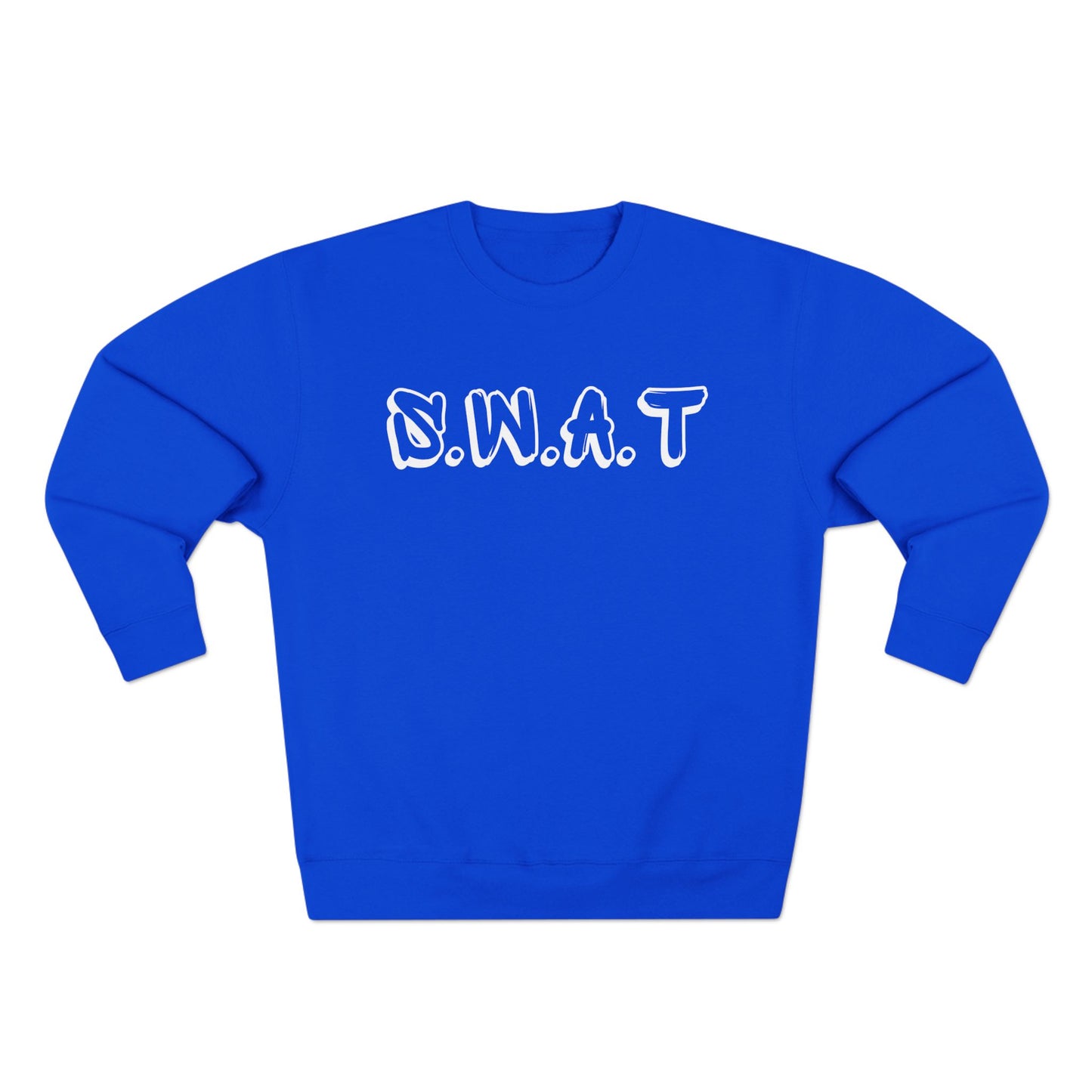 Swat Christian White Words Crewneck