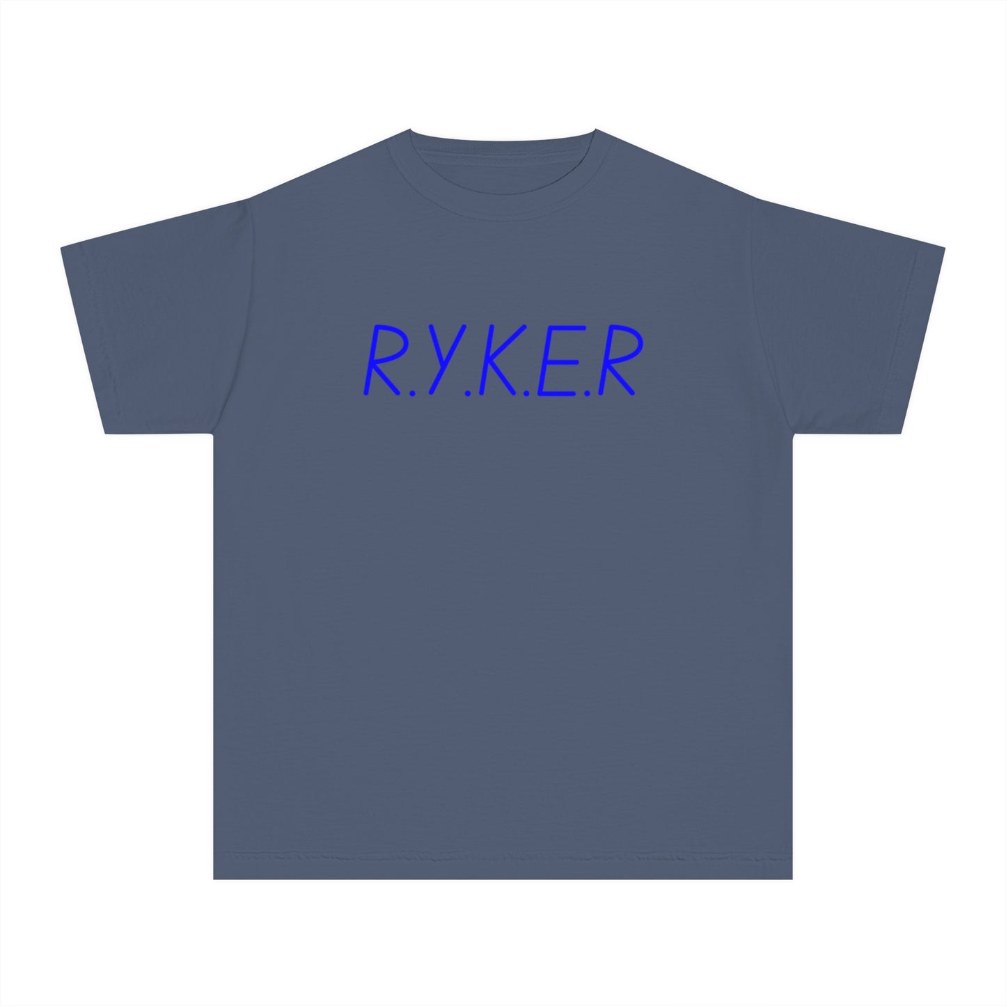 Youth RYKER Christian Blue Letters