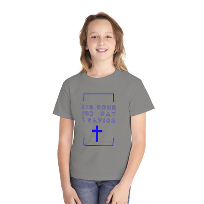 Youth 931 Christian Blue Letters