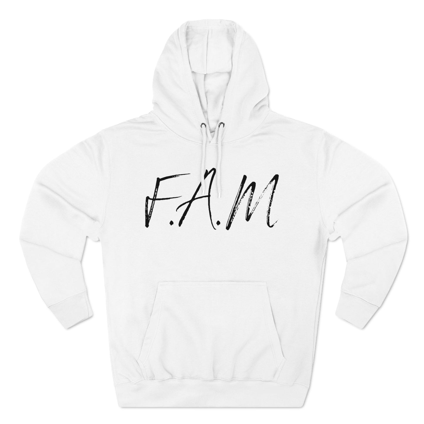 Fam Hoodie Black Words