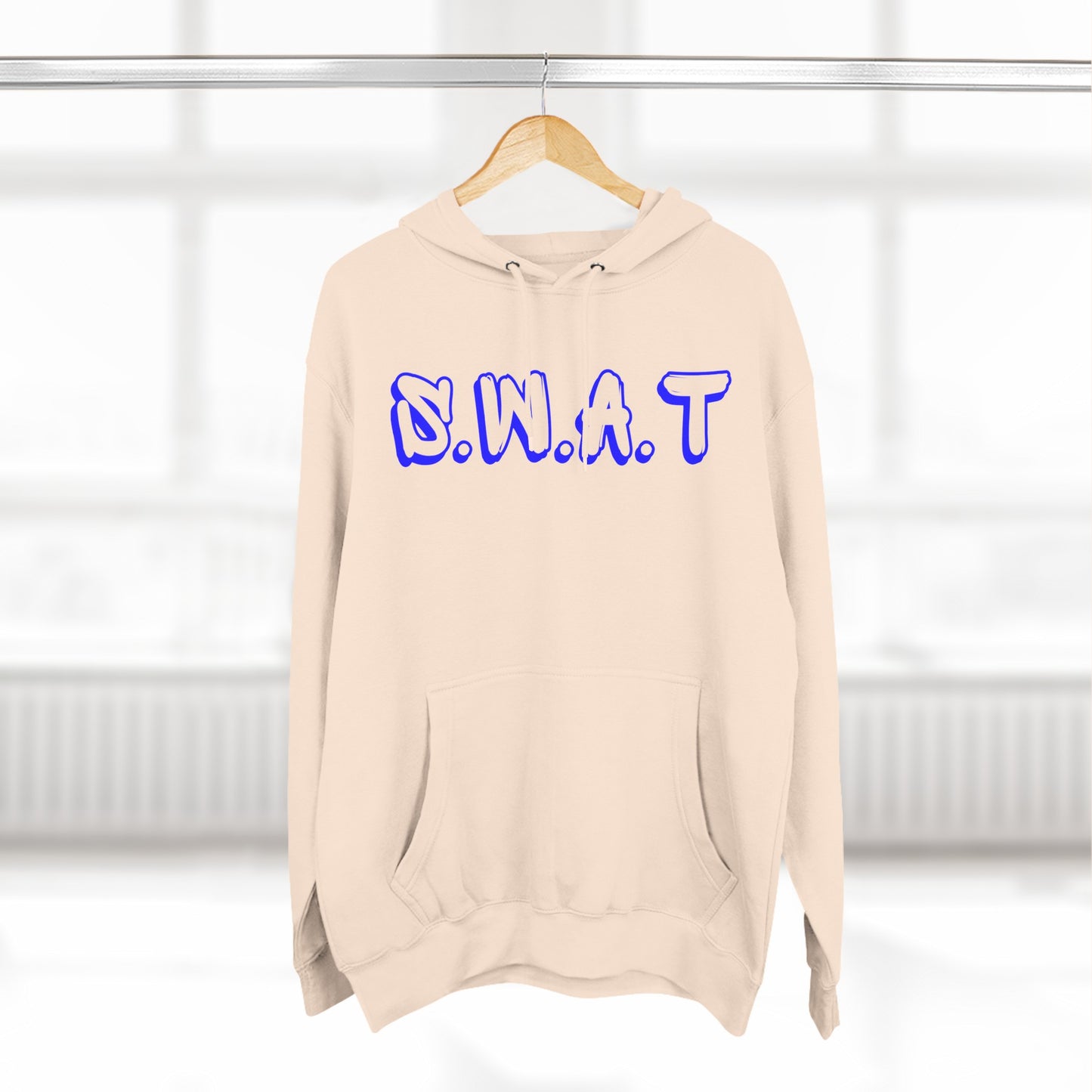 Swat Christian Blue Words Hoodie