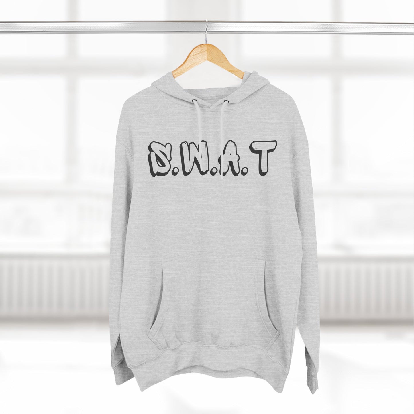 Swat Christian Black Words Hoodie