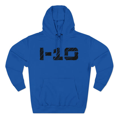 I-10 Christian Black Words Hoodie