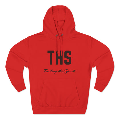 Adult THS Christian  Black Letters Hoodie