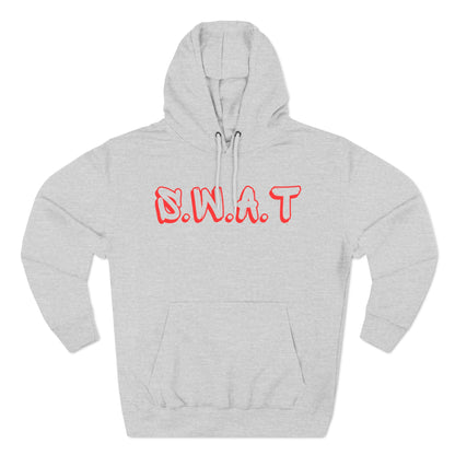 Swat Christian Red Words Hoodie