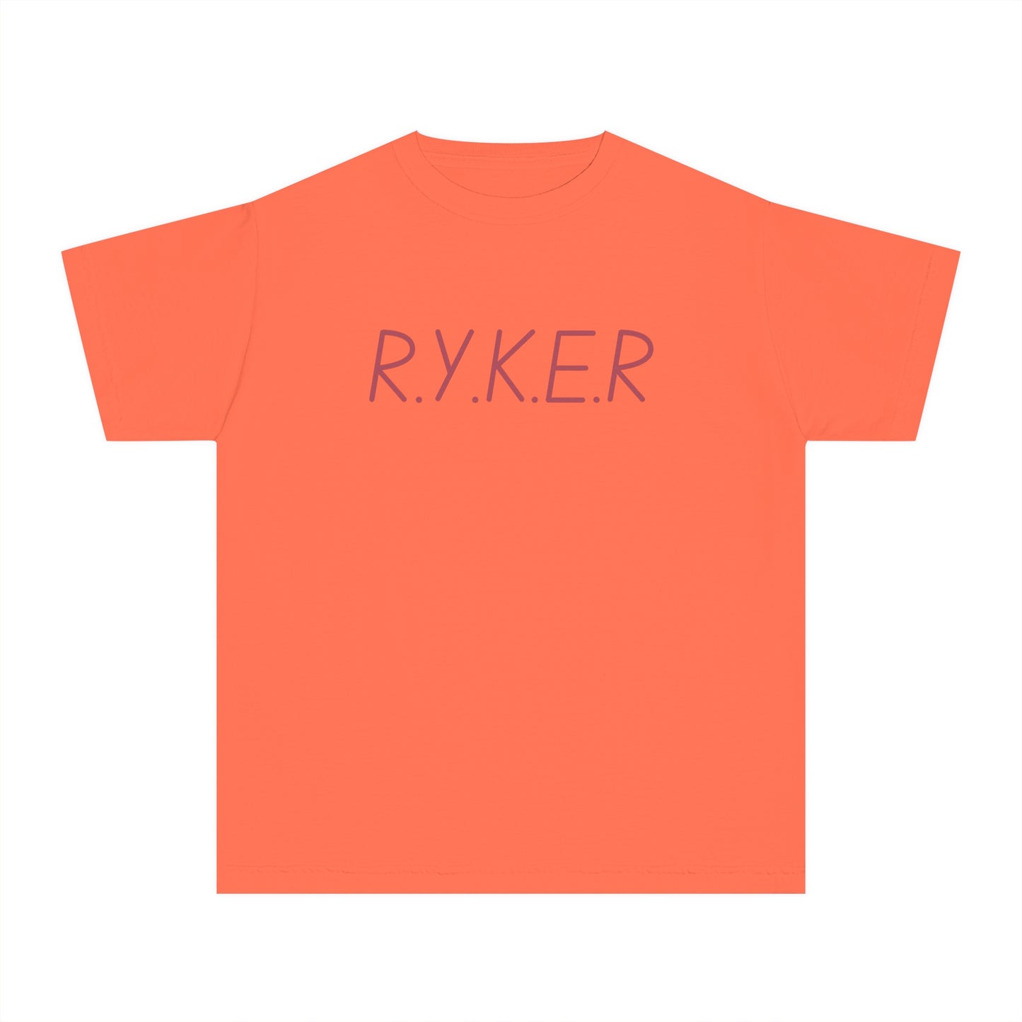 Youth RYKER Christian Marron Letters