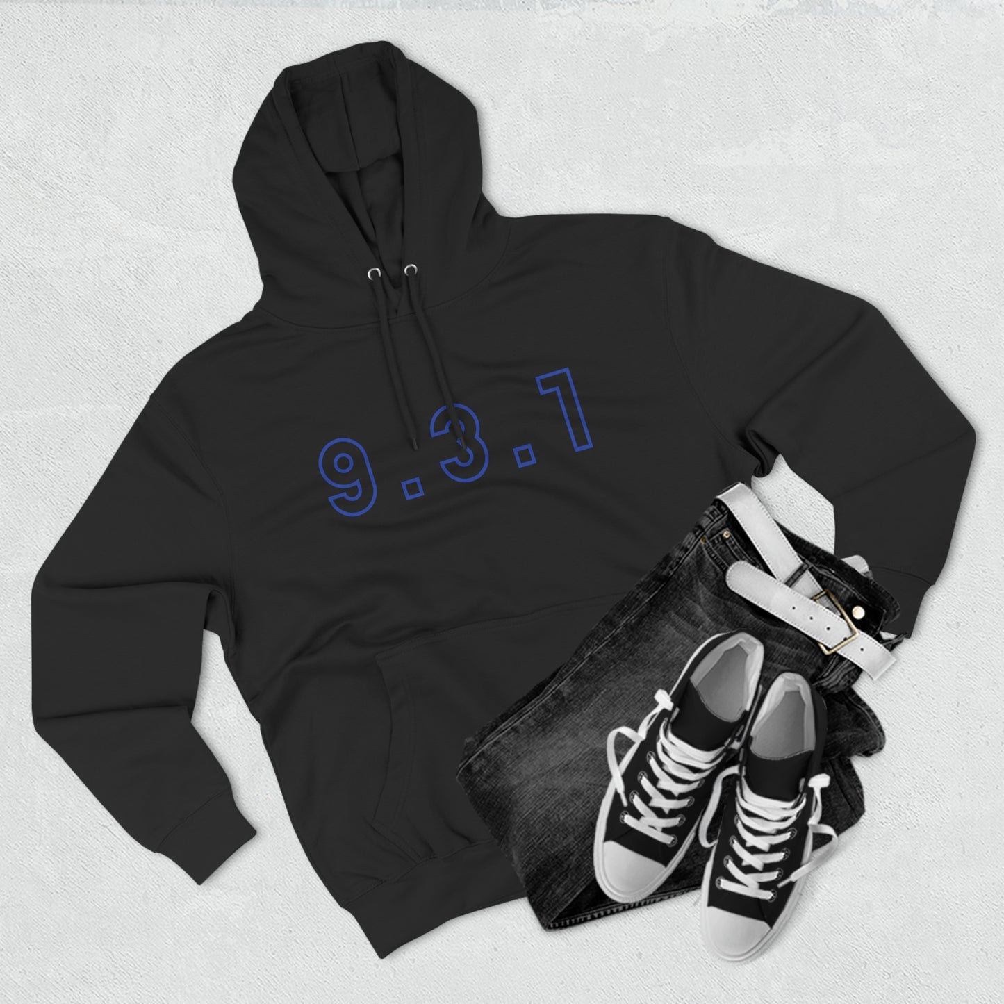 931 Blue Hoodie