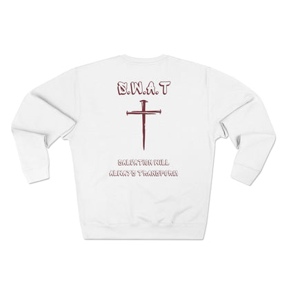 Swat Christian Marron Words Crewneck