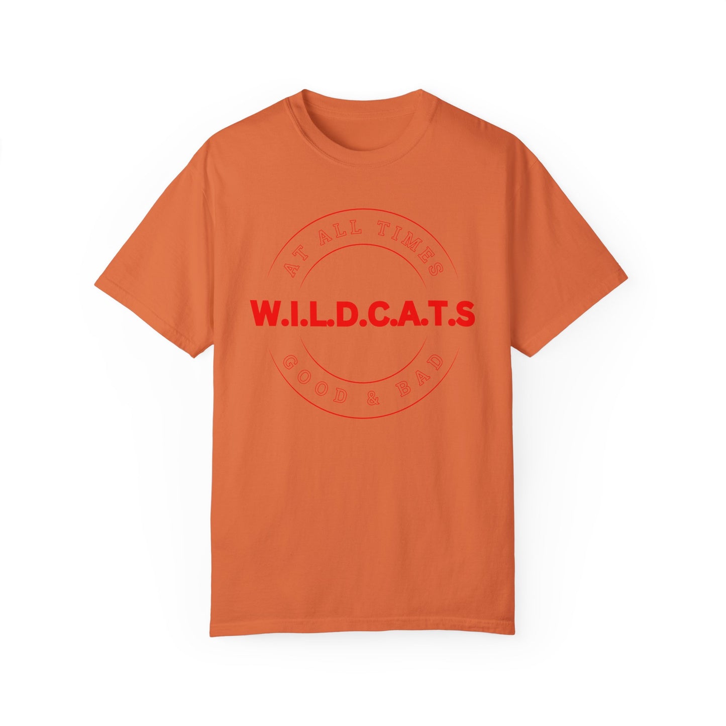 Wildcats Christian Red Letters & Picture