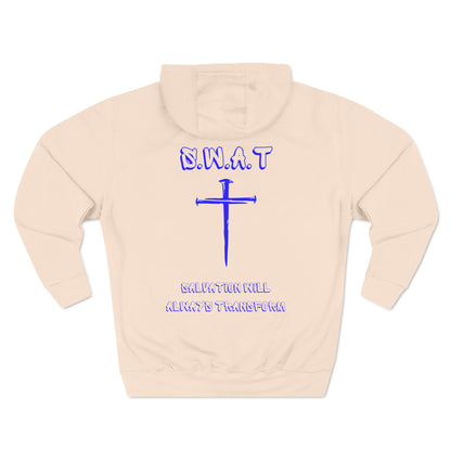 Swat Christian Blue Words Hoodie