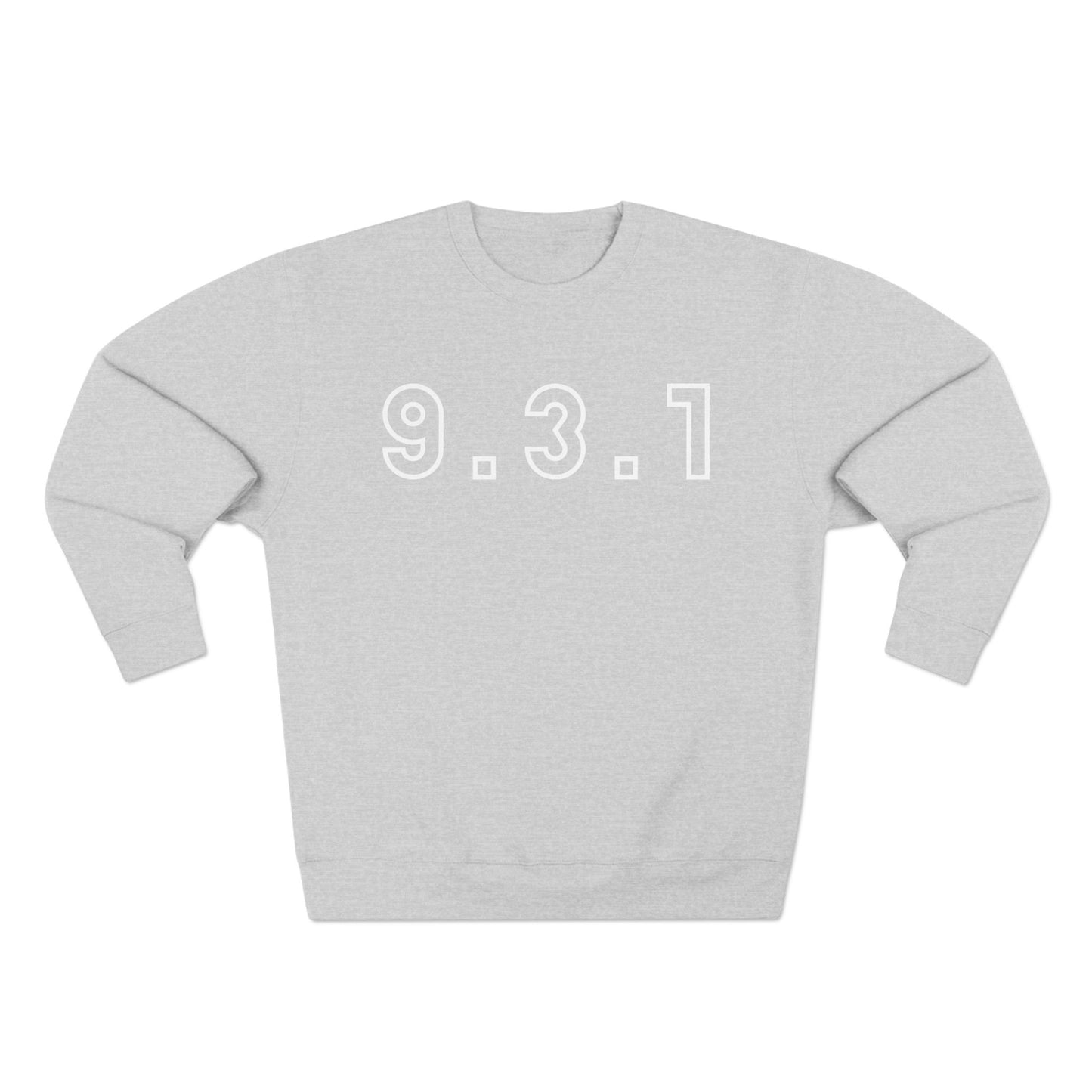 931 Crewneck White Words