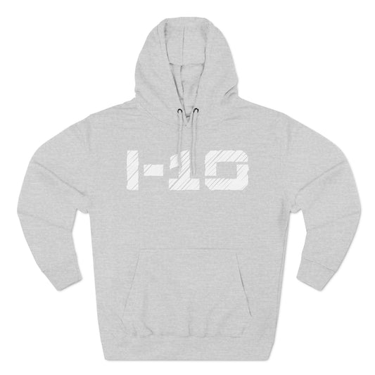 I-10 Christian White Words Hoodie