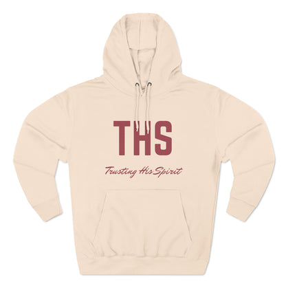 Adult THS Christian Marron Letters Hoodie