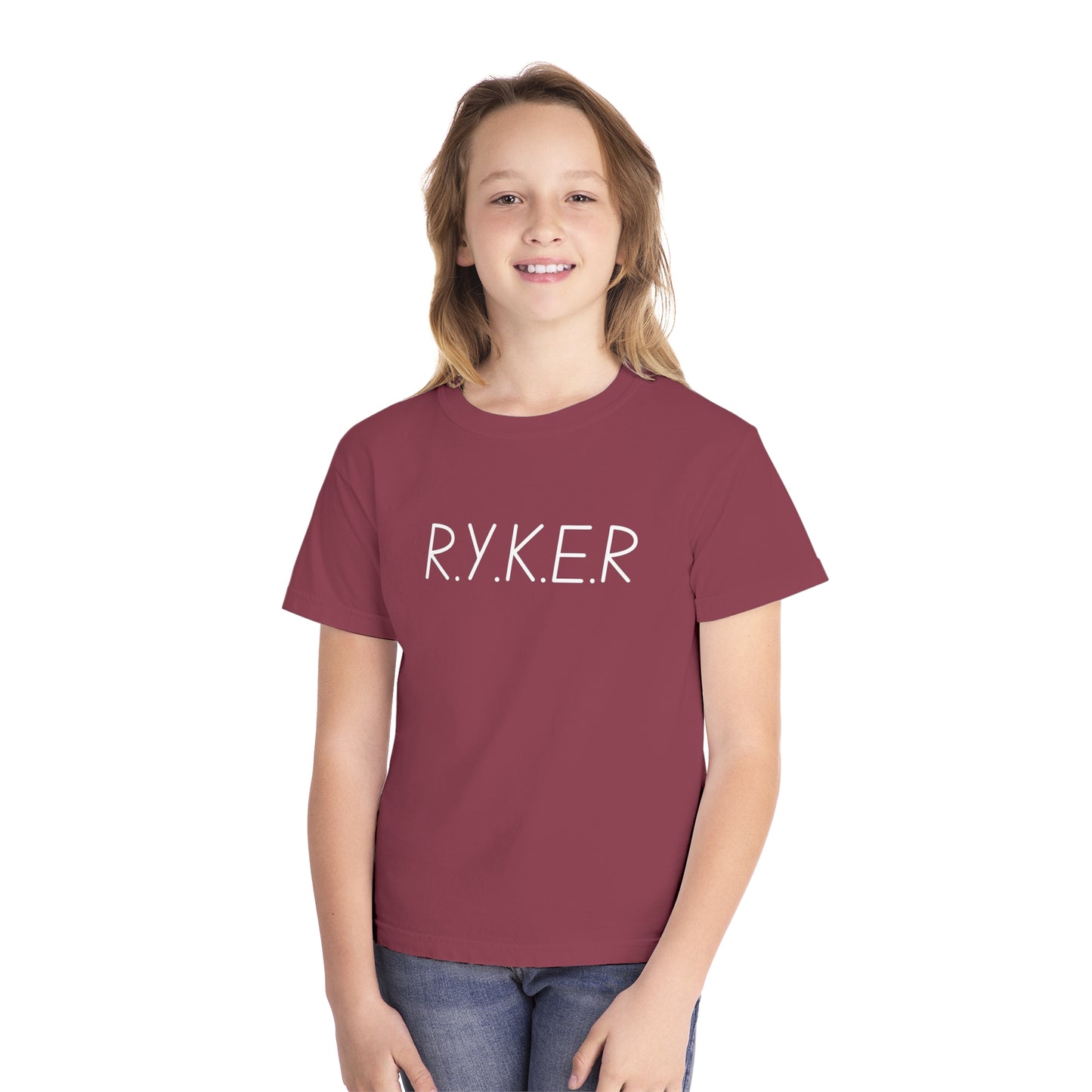 Youth RYKER Christian White Letters