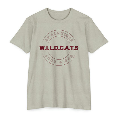 Wildcats Christian Marron Letters & Picture