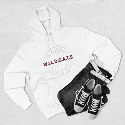 Wildcats Christian Marron Letters & Picture Hoodie