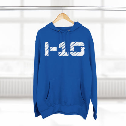 I-10 Christian White Words Hoodie