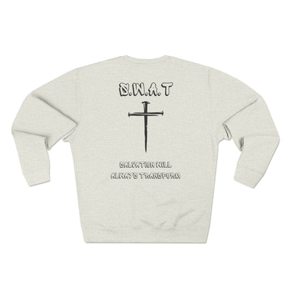 Swat Christian Black Words Crewneck