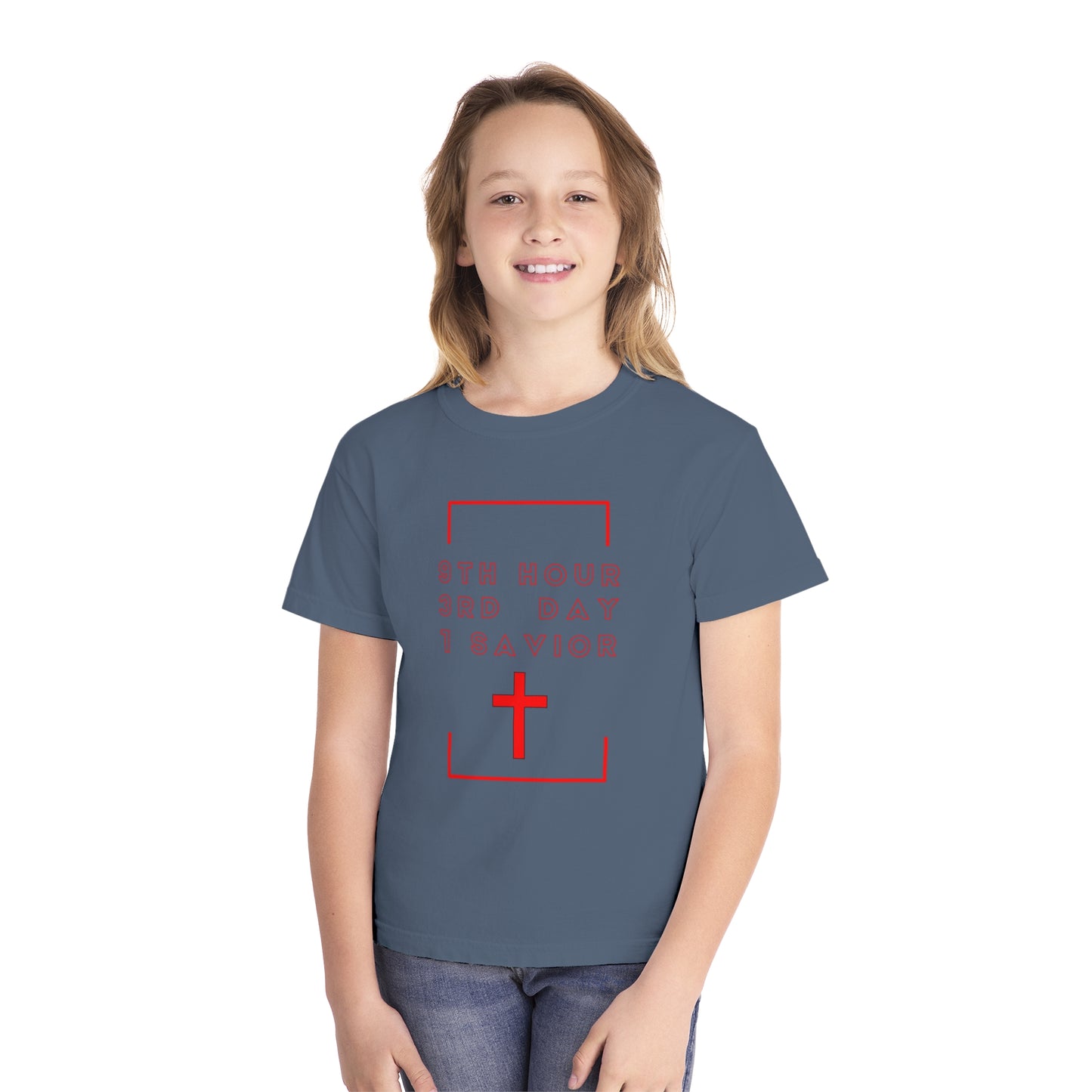 Youth 931 Christian Red Letters