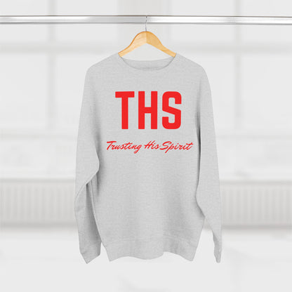 Adult THS Christian Red Letters Crewneck