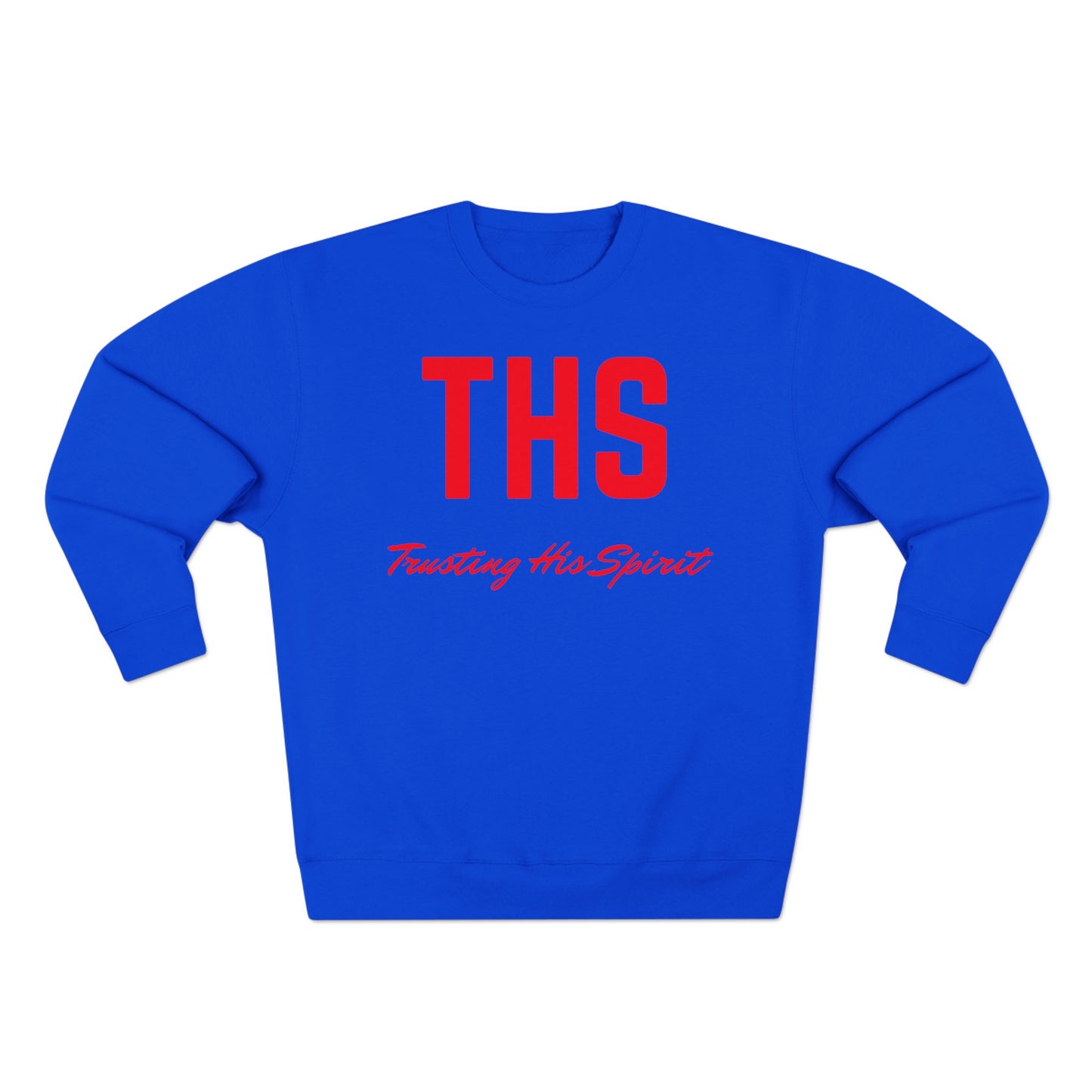 Adult THS Christian Red Letters Crewneck