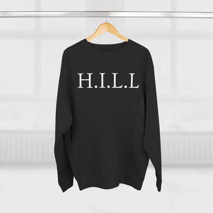 Hill Christian White Words Crewneck