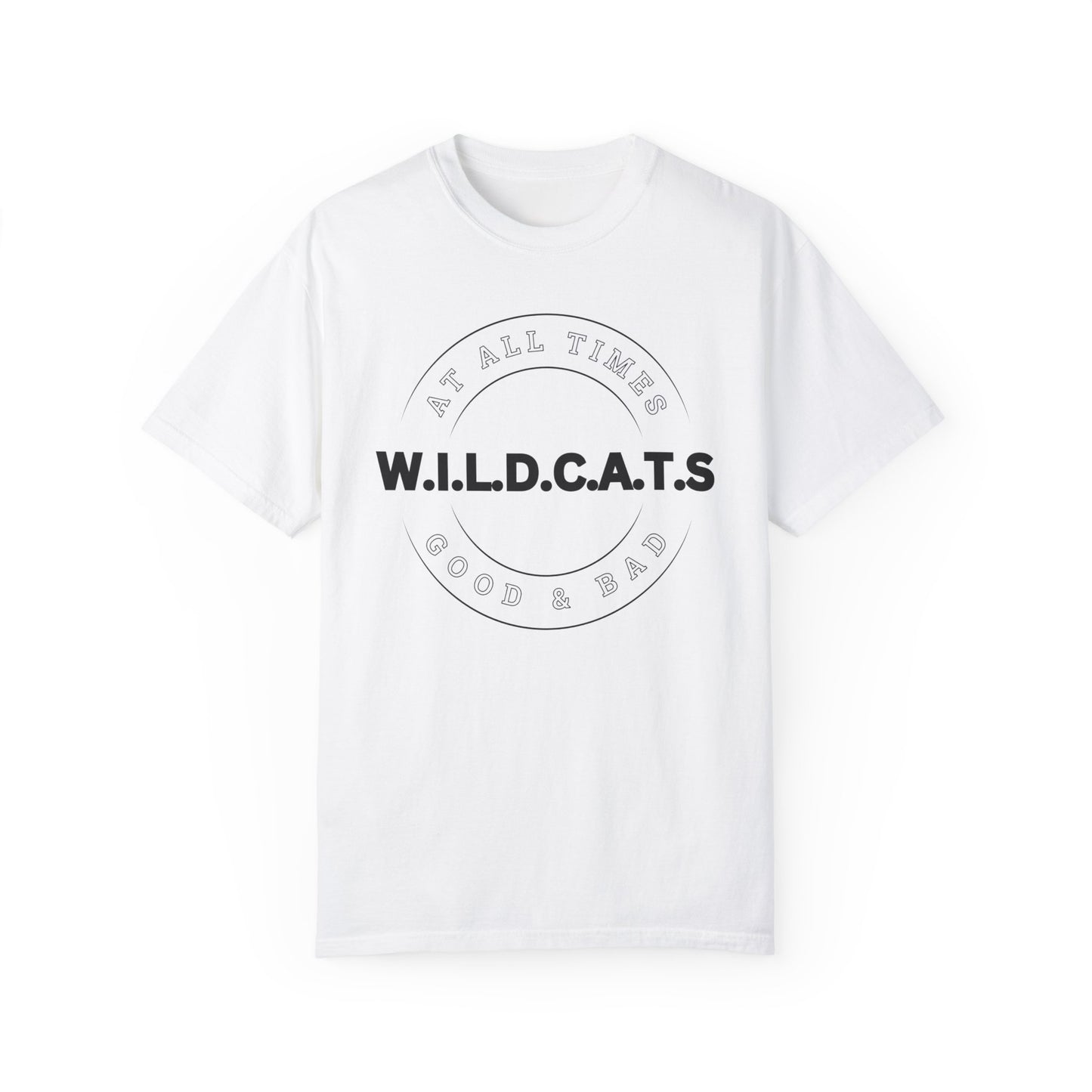 Wildcats Christian Black Letters & Picture