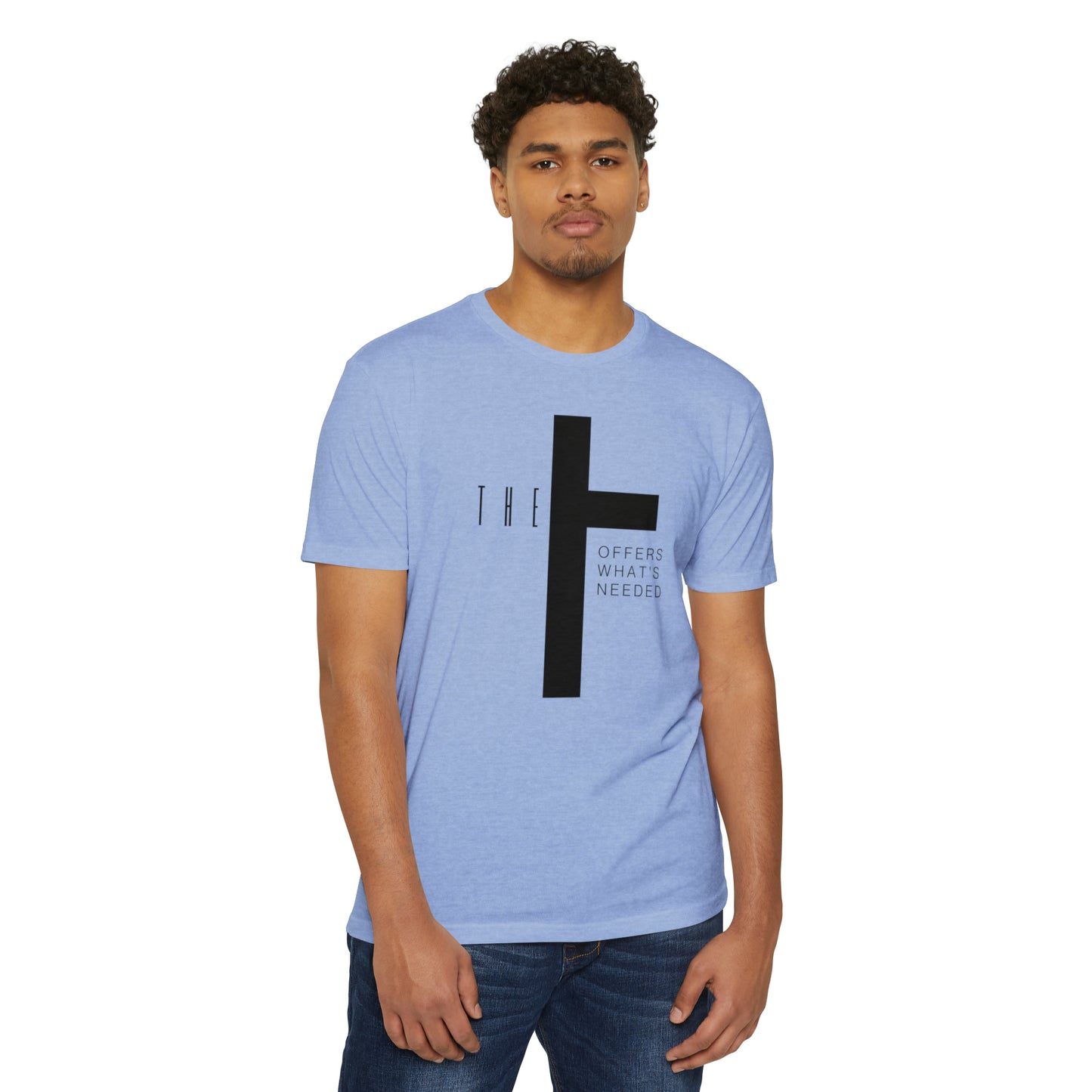 T-Town Black Cross & Letters Blended