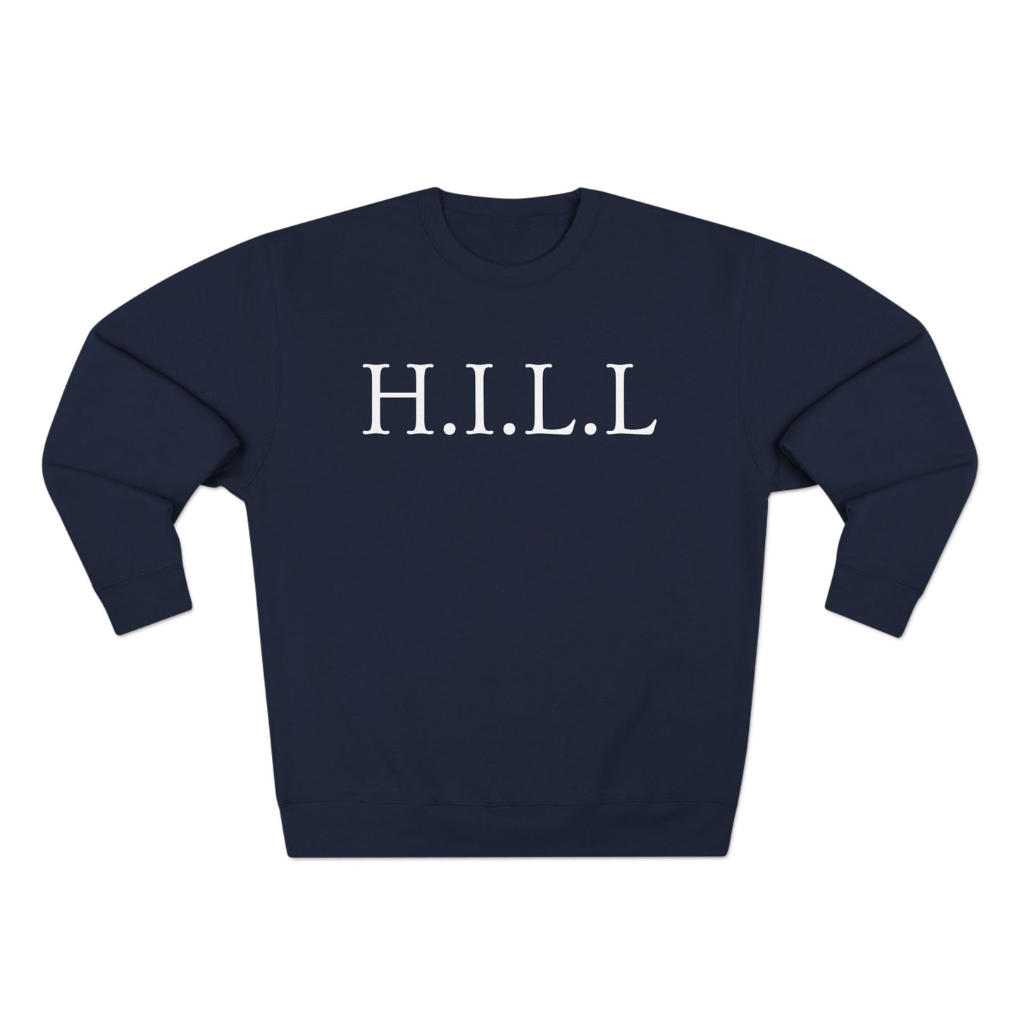 Hill Christian White Words Crewneck