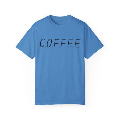 Specialty Adult Coffee Christian Blue Words & Woman Image