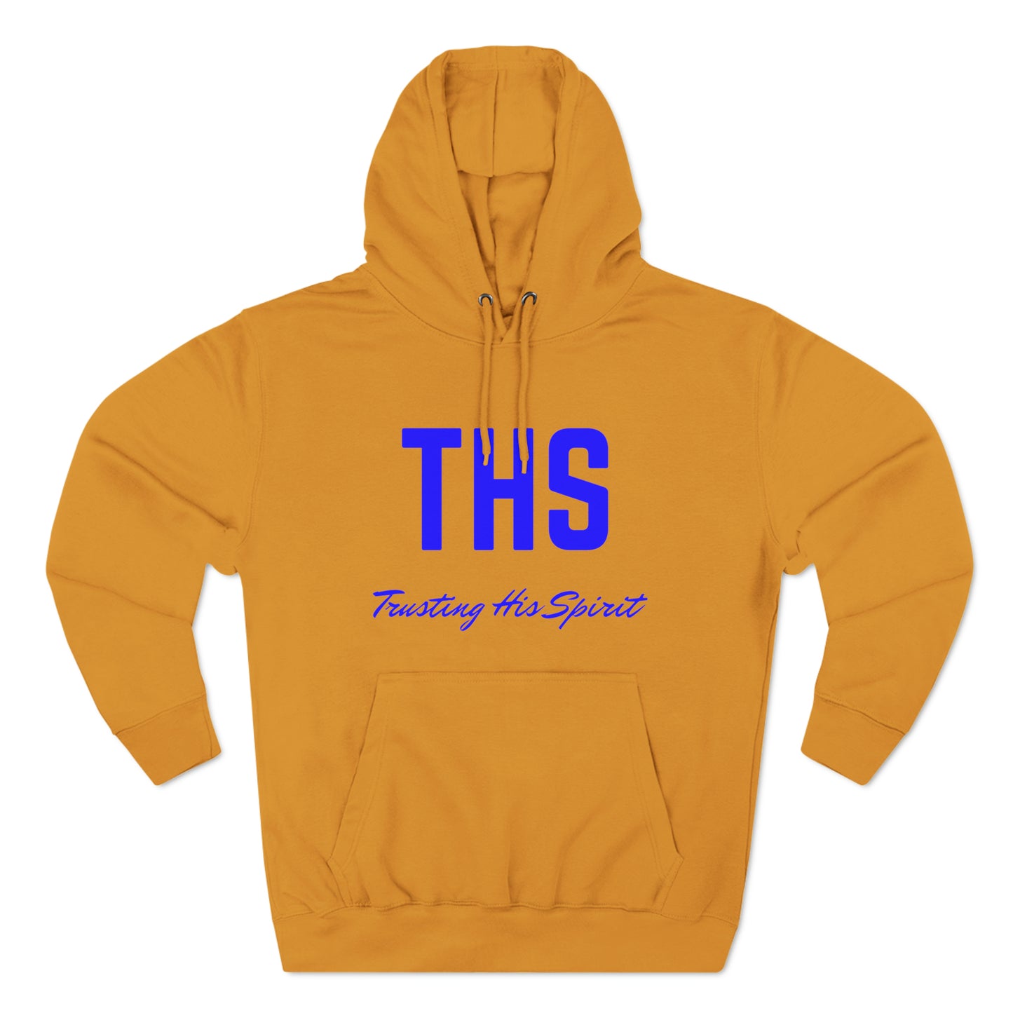 Adult THS Christian Blue Letters Hoodie