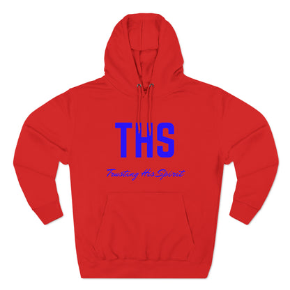 Adult THS Christian Blue Letters Hoodie