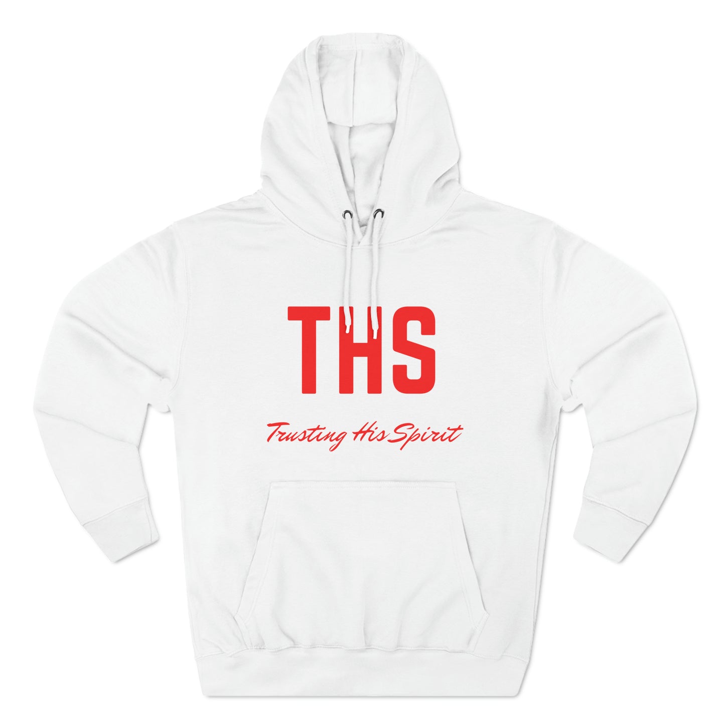 Adult THS Christian Red Letters Hoodie