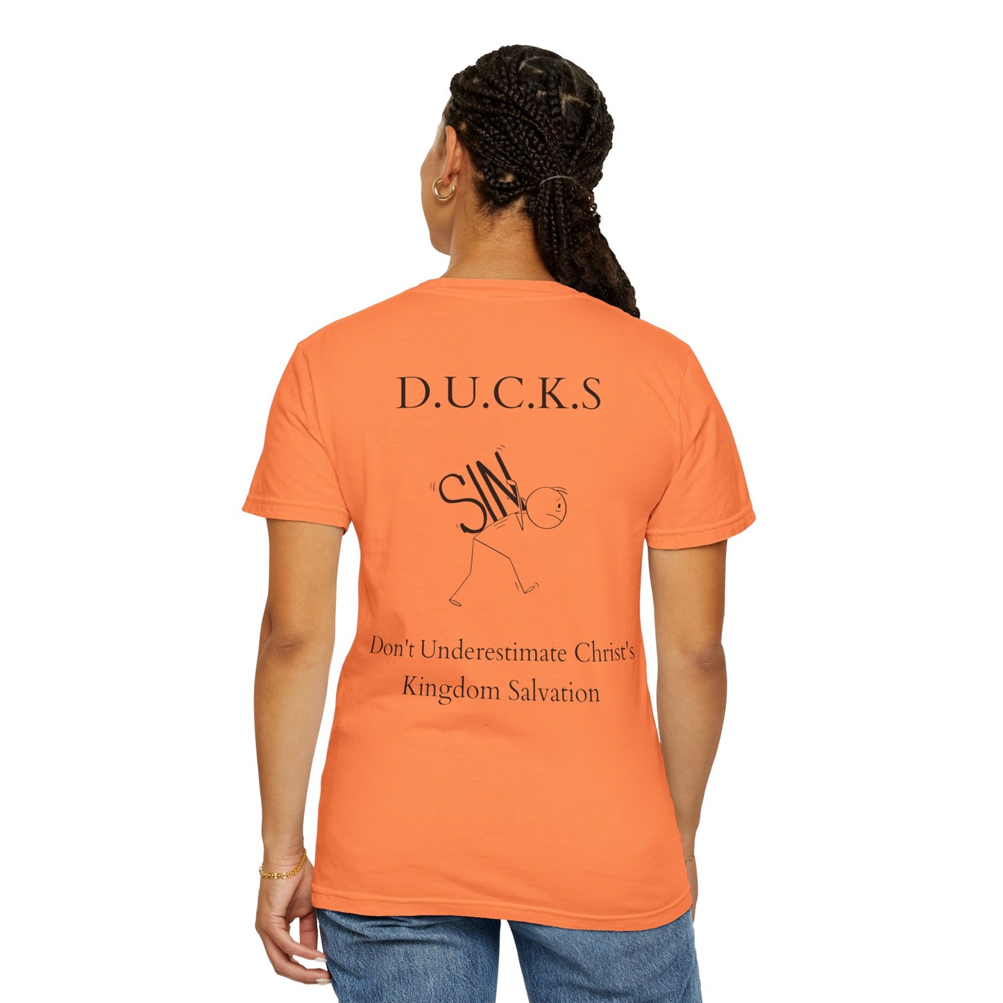 Ducks Christian Black Words