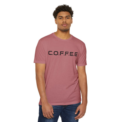 Adult Coffee Christian Black Words Only Blended