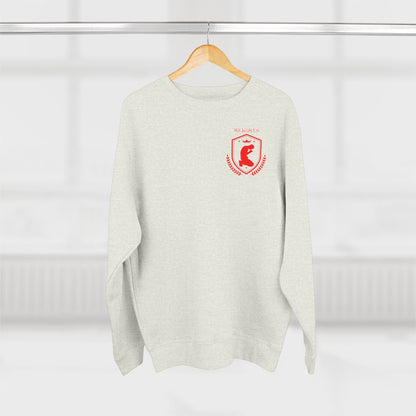 Heights Christian Red Letters & Image Crewneck