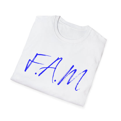 Fam Christian Blue Letters & Image