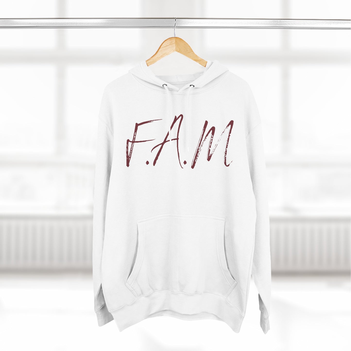 Fam Hoodie Marron Words