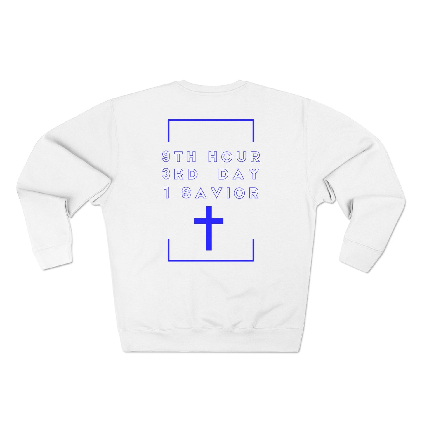 931 Crewneck Blue Words