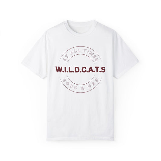 Wildcats Christian Marron Letters & Picture