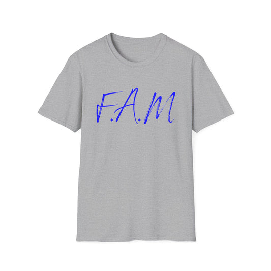 Fam Christian Blue Letters & Image