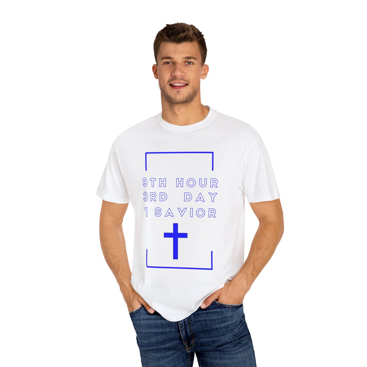 Adult 931 Christian Blue Letters