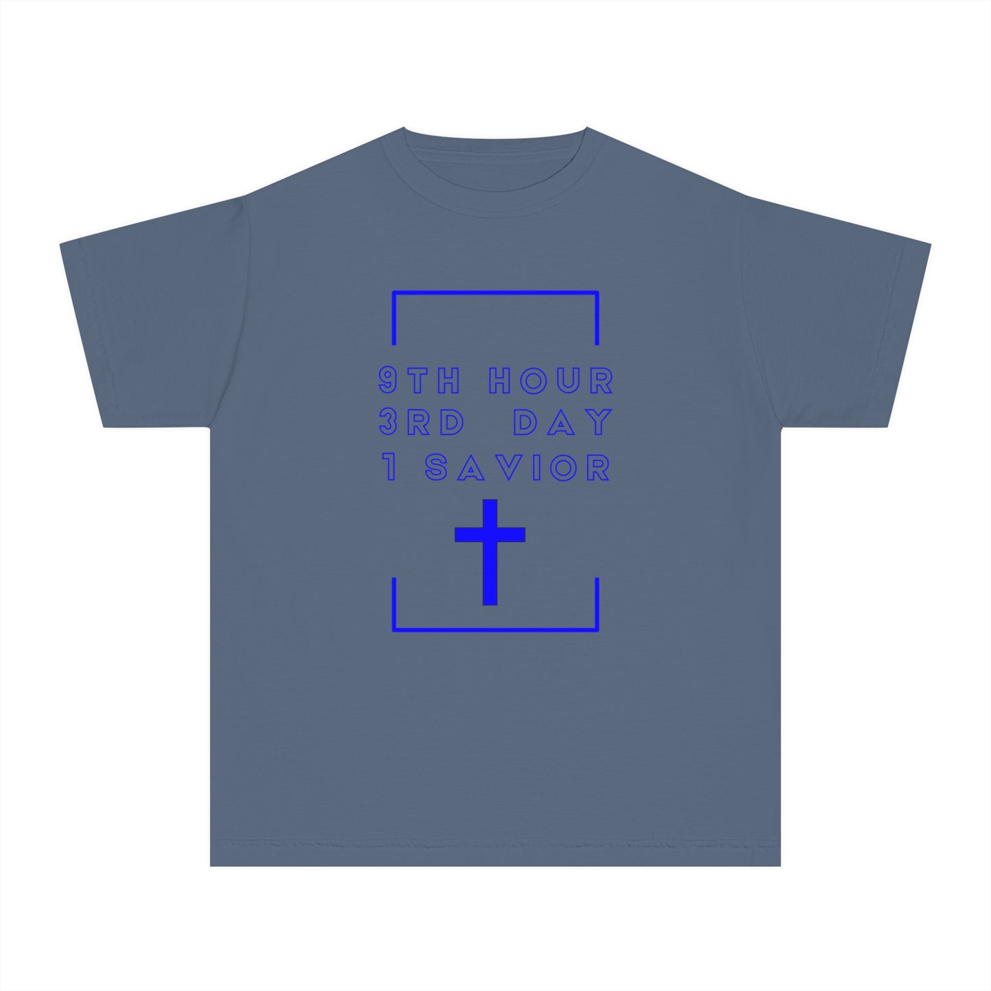 Youth 931 Christian Blue Letters