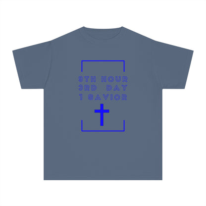 Youth 931 Christian Blue Letters