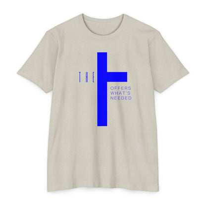 T-Town Blue Cross & Letters Blended