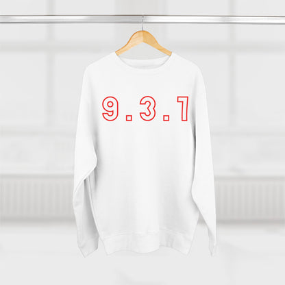 931 Crewneck Red Words